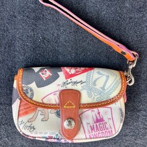Dooney & Bourke Walt Disney World 40th Anniversary Wristlet